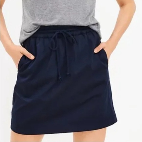 Navy Lou and Grey Blue Hoodie and Skirt Set - Picture 3 of 4